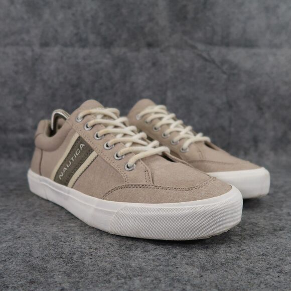 Nautica Shoes Mens 9 Sneakers Lifestyle Casual Classic Hull Trainer Low Oxford - Picture 1 of 12